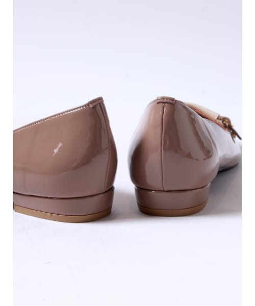 PICHE ABAHOUSE（ピシェ アバハウス）の「キルトモカパンプス（シューズ・レディース・BLK/LGRY/BEG・35/36/37/38/39）」の8枚目の写真