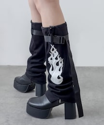 RASVOA | ファイヤーベルトレッグウォーマー(ソックス/靴下)