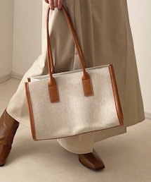 chocomee | パイピングハンドバッグ(ハンドバッグ)