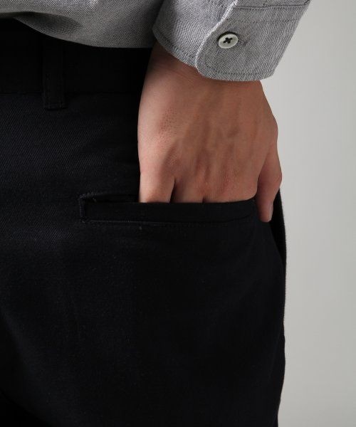 HARE（ハレ）の「キモウリブパンツ（パンツ・メンズ・ブラック/チャコールグレー/ネイビー・Ｓ/Ｍ/Ｌ）」の9枚目の写真