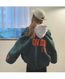 ジャケット・アウター nana Nana(ナナ)（ナナ）の「ジップアップボアブルゾン（ブルゾン）」 - WEAR