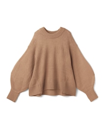 GRL | ボリュームスリーブ前後差ヘムニットトップス(ニット/セーター)