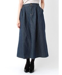 Green Parks fuuwa | Aデニムロングスカート(パンツ)