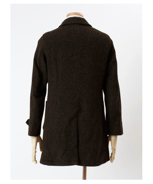 SEVENDAYS=SUNDAY(セブンデイズサンデイ)の「・HARRIS使いチェスターコート(コート ・メンズ・チャコールグレー/キャメル/カーキ/ネイビー・S/M/L)」の8枚目の写真