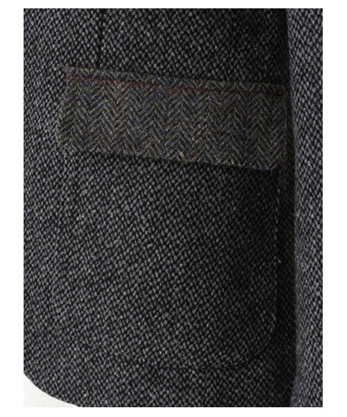 SEVENDAYS=SUNDAY（セブンデイズサンデイ）の「・HARRIS使いテーラードジャケット（ジャケット・メンズ・チャコールグレー/キャメル/カーキ/ネイビー・S/M/L）」の11枚目の写真