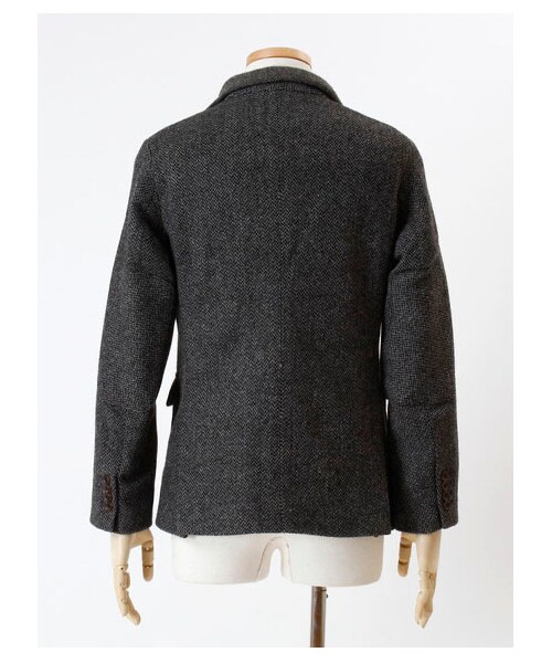 SEVENDAYS=SUNDAY（セブンデイズサンデイ）の「・HARRIS使いテーラードジャケット（ジャケット・メンズ・チャコールグレー/キャメル/カーキ/ネイビー・S/M/L）」の8枚目の写真