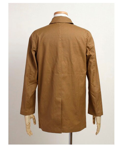 SEVENDAYS=SUNDAY(セブンデイズサンデイ)の「・裏迷彩柄 ステンカラーコート(コート ・メンズ・ベージュ/ネイビー・S/M/L)」の6枚目の写真