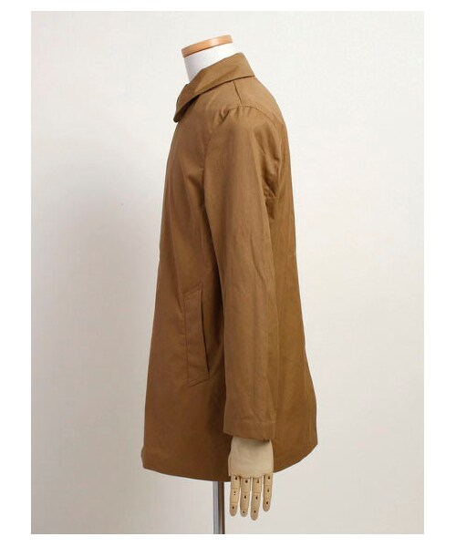 SEVENDAYS=SUNDAY(セブンデイズサンデイ)の「・裏迷彩柄 ステンカラーコート(コート ・メンズ・ベージュ/ネイビー・S/M/L)」の5枚目の写真