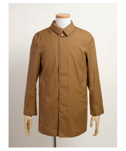 SEVENDAYS=SUNDAY(セブンデイズサンデイ)の「・裏迷彩柄 ステンカラーコート(コート ・メンズ・ベージュ/ネイビー・S/M/L)」の1枚目の写真