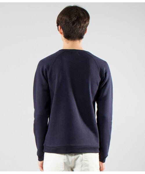 JUNRED（ジュンレッド）の「ターキータイポスウェット（ニット・メンズ・グレー/ネイビー・0/1/2）」の5枚目の写真