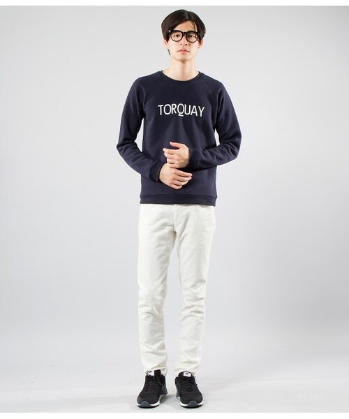 JUNRED（ジュンレッド）の「ターキータイポスウェット（ニット・メンズ・グレー/ネイビー・0/1/2）」の11枚目の写真