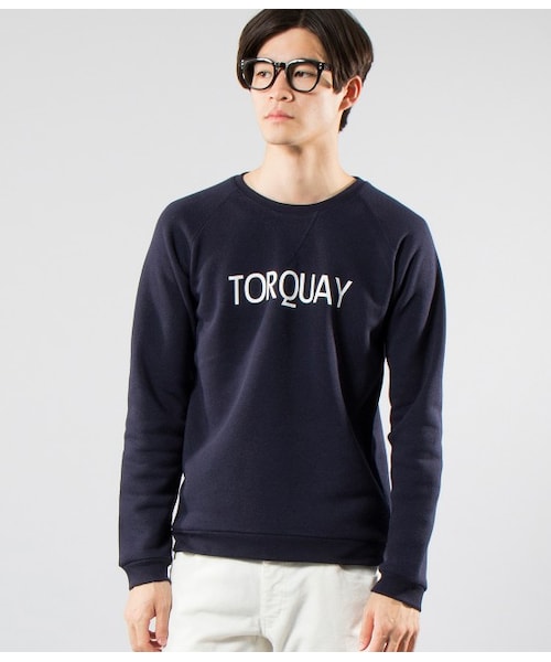 JUNRED（ジュンレッド）の「ターキータイポスウェット（ニット・メンズ・グレー/ネイビー・0/1/2）」の3枚目の写真