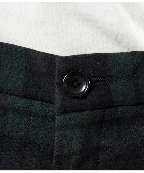 LE JUN（ルジュン）の「ブラックウォッチパンツ（パンツ・メンズ・グリーン・S/M/L）」の7枚目の写真