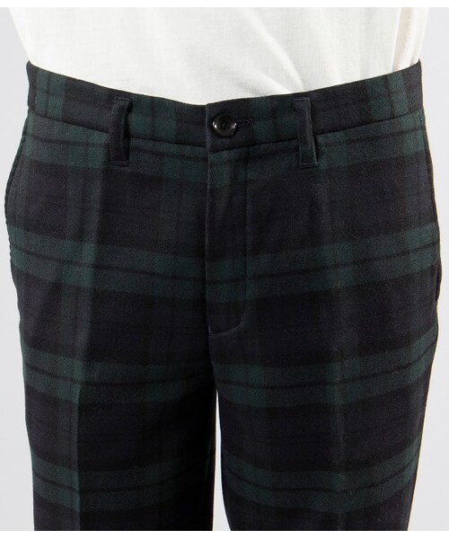 LE JUN（ルジュン）の「ブラックウォッチパンツ（パンツ・メンズ・グリーン・S/M/L）」の5枚目の写真