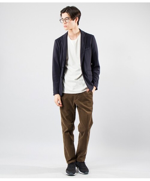 LE JUN（ルジュン）の「コーデュロイテーパード（パンツ・メンズ・ダークブラウン/ブラウン/ベージュ/ネイビー・S/M/L）」の14枚目の写真