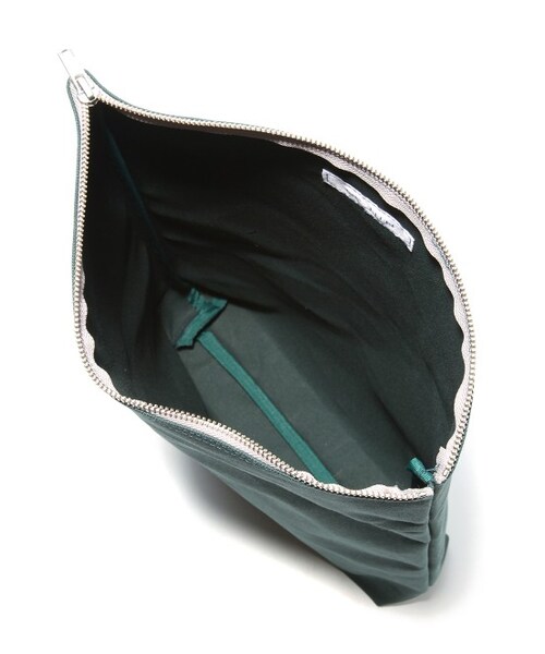 LE JUN（ルジュン）の「ハンプクラッチバック（バッグ・メンズ・グレー/オフホワイト/キャメル/グリーン/ブルー系・F）」の12枚目の写真