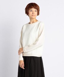 DOUBLE NAME | ふくれジャカードプルオーバー(トップス)