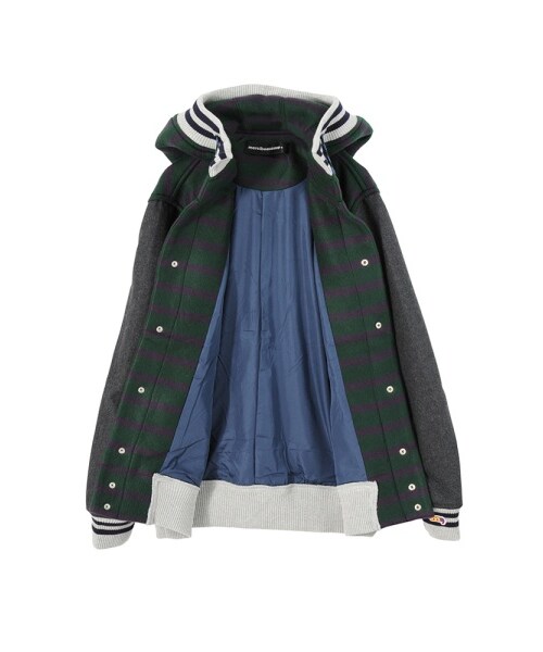 mercibeaucoup,（メルシーボークー）の「メルシーボークー、 / メンズ ベリーノライト / ブルゾン（ジャケット/アウター・メンズ・off white/green・03）」の8枚目の写真