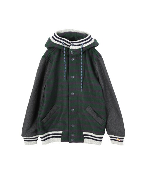 mercibeaucoup,（メルシーボークー）の「メルシーボークー、 / メンズ ベリーノライト / ブルゾン（ジャケット/アウター・メンズ・off white/green・03）」の9枚目の写真