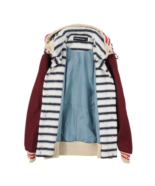 mercibeaucoup,（メルシーボークー）の「メルシーボークー、 / メンズ ベリーノライト / ブルゾン（ジャケット/アウター・メンズ・off white/green・03）」の7枚目の写真