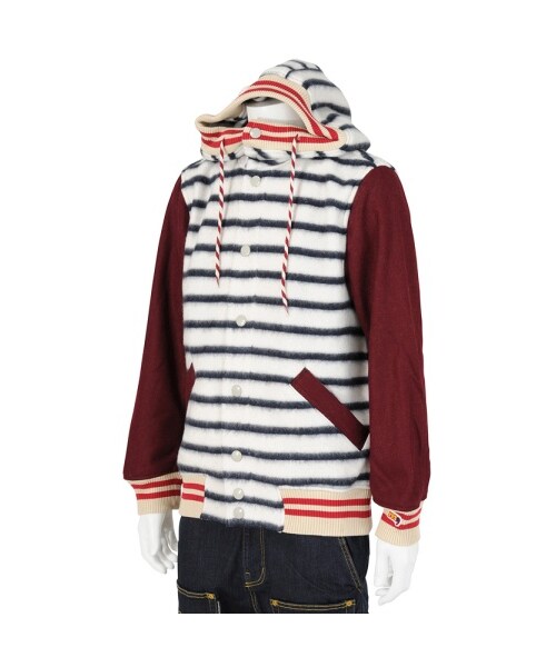 mercibeaucoup,（メルシーボークー）の「メルシーボークー、 / メンズ ベリーノライト / ブルゾン（ジャケット/アウター・メンズ・off white/green・03）」の6枚目の写真