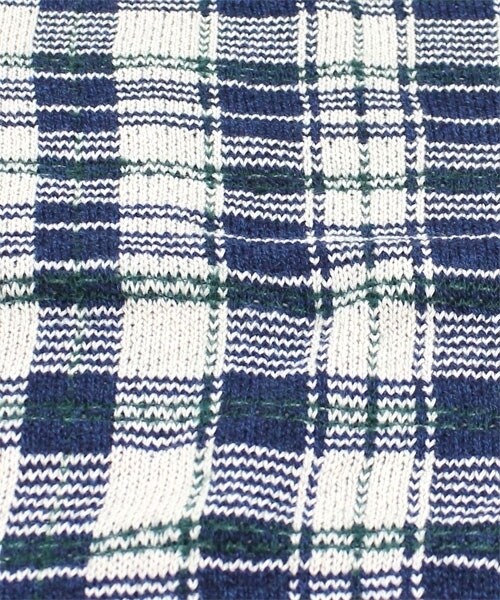 RNA（アールエヌエー）の「ニットチェックプルオーバー（トップス・レディース・グリーン系/レッド系・M）」の9枚目の写真