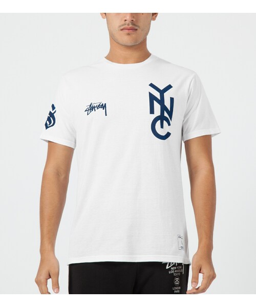 STUSSY（ステューシー）の「White NYC 80 T-Shirt（）」 - WEAR