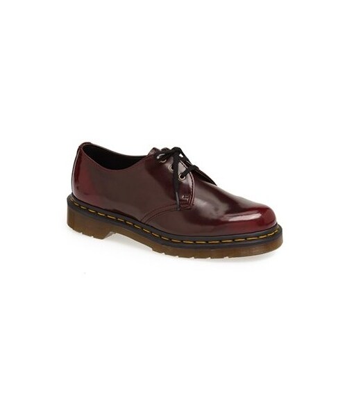 Dr. Martens（ドクターマーチン）の「Dr. Martens 'Vegan 1461' Oxford（シューズ・レディース・Cherry Red Cambridge・10 M/7 M）」の5枚目の写真