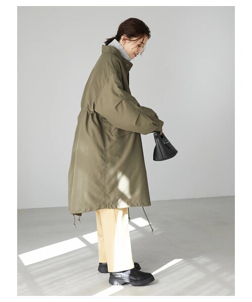 Green　Parks（グリーンパークス）の「・ELENCARE DUE SET2点ライナー×モッズ（ジャケット/アウター・カーキ/ネイビー・F）」の4枚目の写真