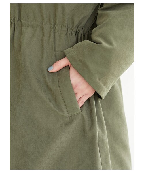Green　Parks（グリーンパークス）の「【予約】・ELENCARE DUE ナカワタモッズコート（ジャケット/アウター・ベージュ/カーキ/ネイビー・F）」の8枚目の写真