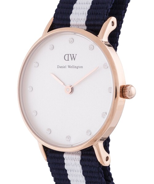Daniel Wellington（ダニエルウェリントン）の「Classy Glasgow Rose Gold Watch（その他・レディース・Navy Blue/White・450.00）」の2枚目の写真