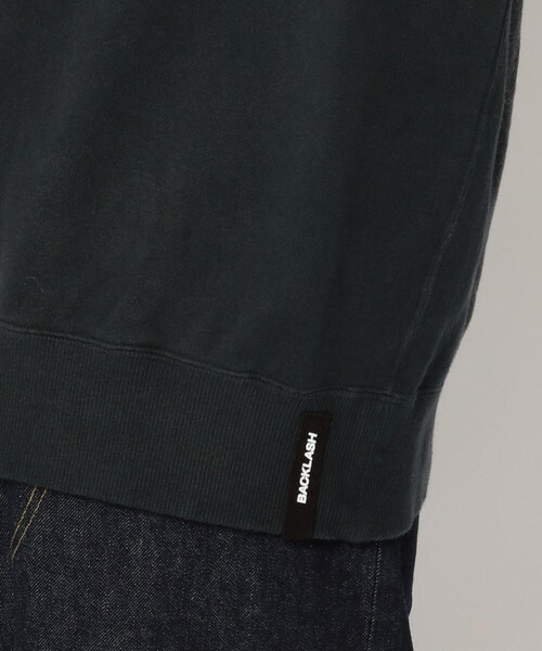 BACKLASH（バックラッシュ）の「ISAMUKATAYAMA BACKLASH THE COVERS/バックラッシュ ザ カバーズ/COLLEGE LOGO SWEAT（その他・メンズ・BLACK/GREEN・M/L）」の7枚目の写真