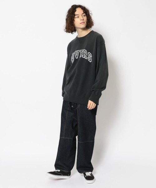 BACKLASH（バックラッシュ）の「ISAMUKATAYAMA BACKLASH THE COVERS/バックラッシュ ザ カバーズ/COLLEGE LOGO SWEAT（その他・メンズ・BLACK/GREEN・M/L）」の9枚目の写真