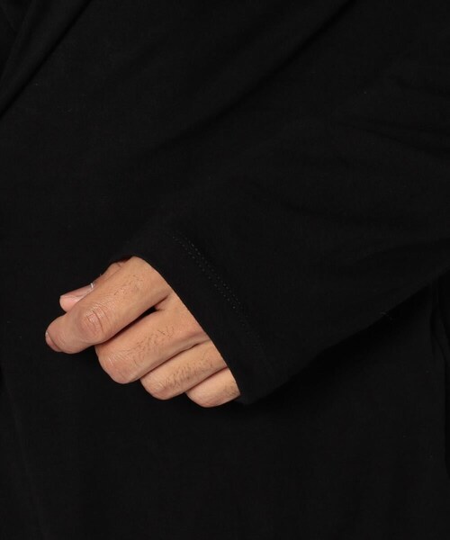 KMRii（ケムリ）の「【別注】KMRii/ケムリ/Magnolia Cross Drape CD（トップス・メンズ・BLACK・1/2/3）」の7枚目の写真