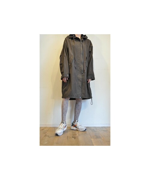 blanc basque（ブランバスク）の「モッズコート（モッズコート・レディース・グリーン/ブラウン・one）」の2枚目の写真