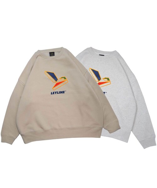 Leyline（レイライン）の「L bird sweat（スウェット・レディース・グレー/ブラウン・M/L/XL）」の3枚目の写真