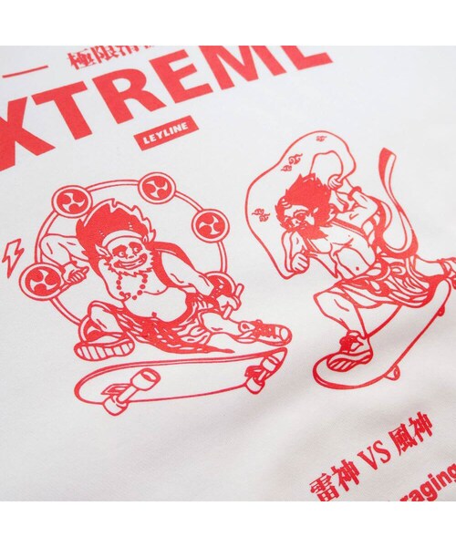 Leyline（レイライン）の「Fujin raijin parka（パーカー・レディース・ホワイト/ブラック・M/L/XL）」の5枚目の写真