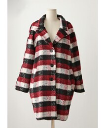 imvely | ダブルチェックルーズコート(カバーオール)