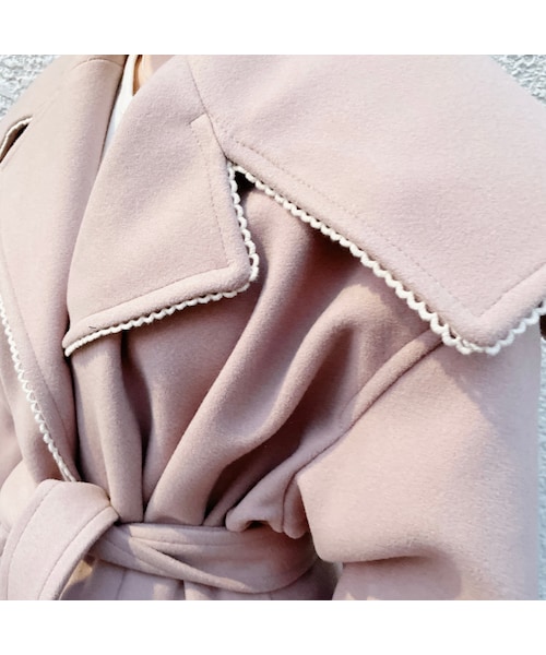 lilLilly（リルリリー）の「タックセーラーロングコート（）」 - WEAR