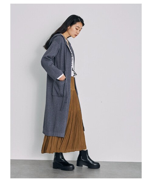 GARAGE OF GOOD CLOTHING(ガレージオブグッドクロージング)の「ビンテージサテンワッシャースカート(スカート・ブラウン/ブルー・F)」の18枚目の写真