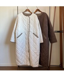copine | リバーシブルキルティングロングコート（2color)(その他アウター)