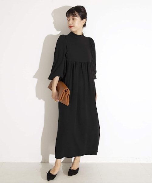 VERMEIL par ienaアセテートバックサ テンジョーゼットワンピース VERMEIL par iena（ヴェルメイユパーイエナ）の「《追加2予約