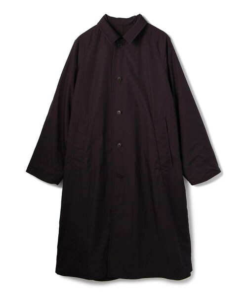 ジャケット・アウター YOKE REVERSIBLE KNIT BAL COLLAR COAT 2 YOKE(ヨーク) DOUBLE JQUARD KNIT BAL COLLAR COAT