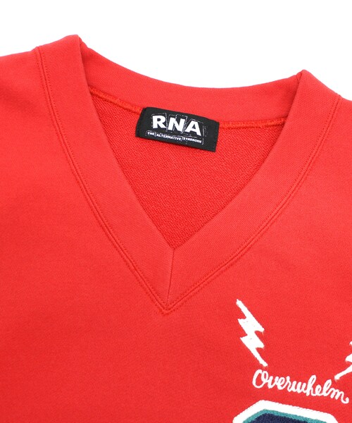 RNA(アールエヌエー)の「早トク10倍【1月中旬納期】M1798 レタードBIGベスト(トップス・レディース・ブラック/ネイビー/レッド)」の20枚目の写真