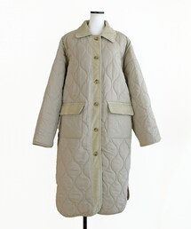 Marient | コーデュカラーキルティングロングコート(ダウンジャケット/コート)