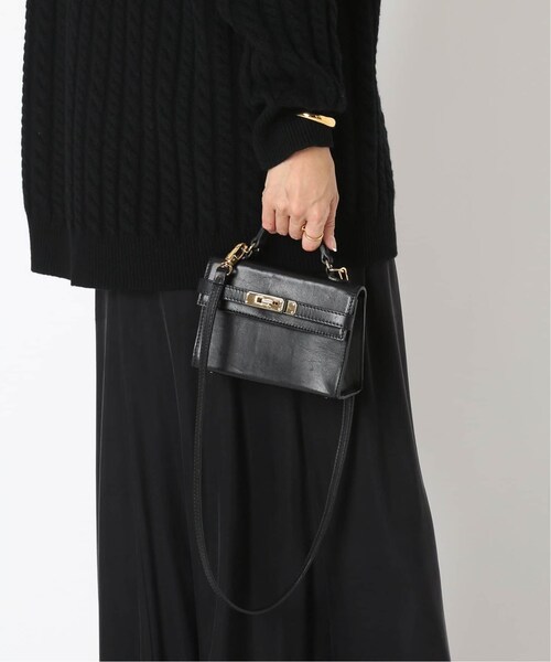 Deuxieme Classe(ドゥーズィエムクラス)の「《予約》 MINI BAG(バッグ・ブラック/(001)/フリー/在庫あり)」の2枚目の写真