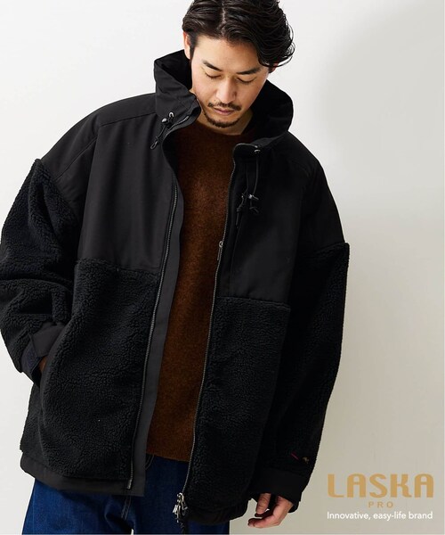 JOURNAL STANDARD(ジャーナルスタンダード)の「《予約》ボアフリース ジャケット(ジャケット/アウター・ブラック/(001)/M/在庫あり/L/XL)」の1枚目の写真