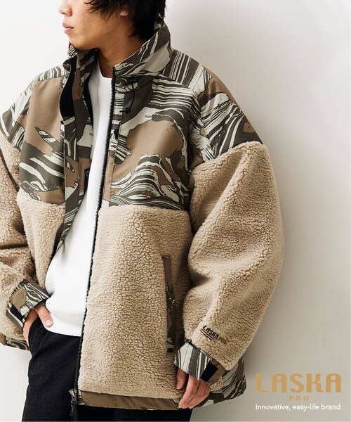JOURNAL STANDARD(ジャーナルスタンダード)の「《予約》ボアフリース ジャケット(ジャケット/アウター・ブラック/(001)/M/在庫あり/L/XL)」の2枚目の写真