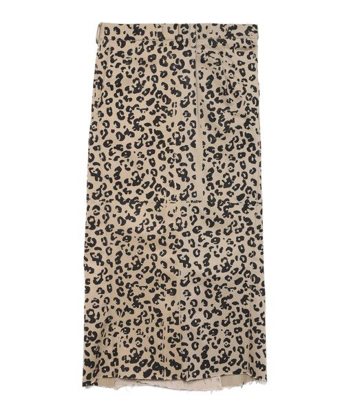 77circa（ナナナナサーカ）の「circa make over print long skirt（スカート・レディース・BLACK/01/D.GRAY/03/D.OLIVE/37/EMERALD/34/GRAY/07/KHAKI/35/LIME/39/MINT/38/OLIVE/36/SILVER GRAY/04/T.GRAY/05/グリーン系/33/グレイ系/06/ブラック系/02・28）」の7枚目の写真
