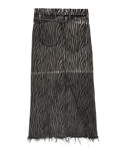 77circa（ナナナナサーカ）の「circa make over print long skirt（スカート・レディース・BLACK/01/D.GRAY/03/D.OLIVE/37/EMERALD/34/GRAY/07/KHAKI/35/LIME/39/MINT/38/OLIVE/36/SILVER GRAY/04/T.GRAY/05/グリーン系/33/グレイ系/06/ブラック系/02・28）」の17枚目の写真